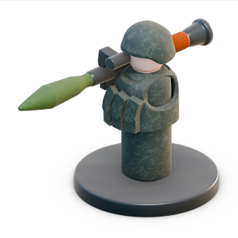Russian RPG gunner